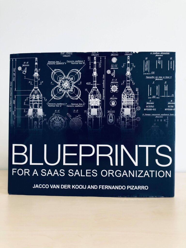 Livres de Marketing Digital :  Blueprints For a Saas Sales Organization 