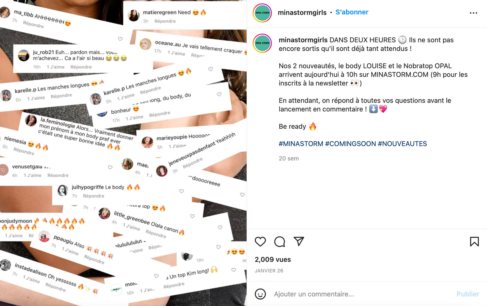 avis - créer du contenu sur instagram à partir de 0